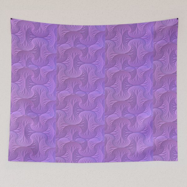 Item preview, Lavender Three Dimensional Fractal Pattern designed and sold by Lyle Hatch.
