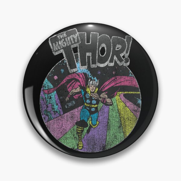 Item preview, The Mighty ThorDistressed Retro Portrait  designed and sold by sacchii.
