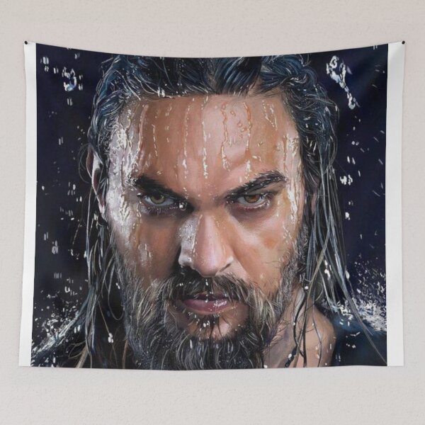 Artikelvorschau, Jason Momoa entworfen und verkauft von aforartists.