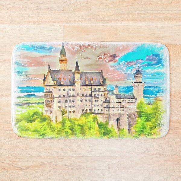 Item preview, Castle Neuschwanstein (Painting) designed and sold by cmphotographs.