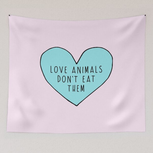 Item preview, Love Animals Don't Eat Them designed and sold by Jamie B.