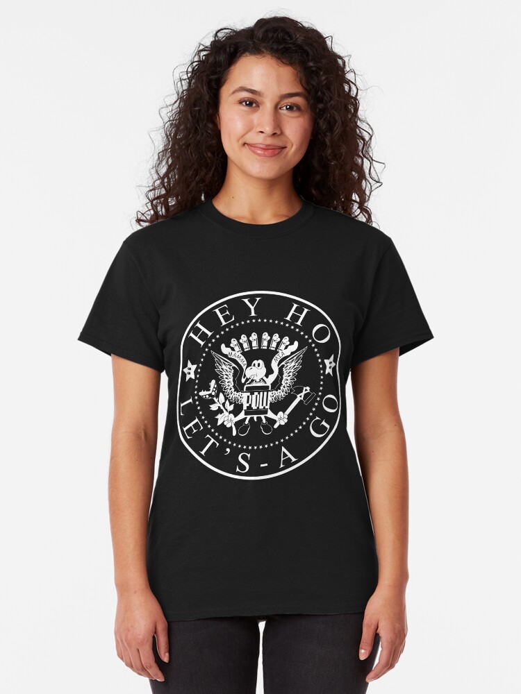 Alternate view of Hey Ho, Let's-a Go! Classic T-Shirt