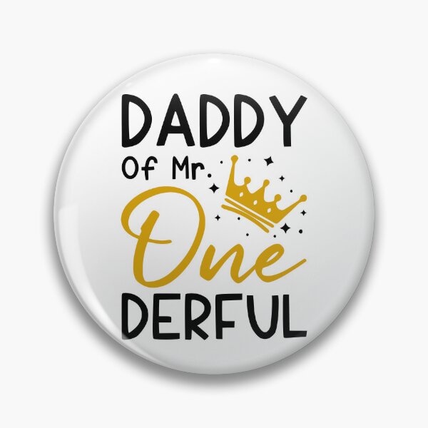 Item preview, Daddy Of Mr One-Derful Tshirt designed and sold by SunsetGloww.