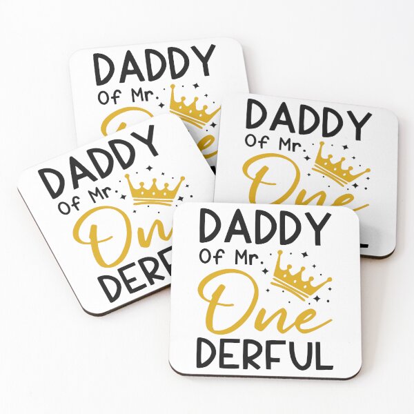 Item preview, Daddy Of Mr One-Derful Tshirt designed and sold by SunsetGloww.