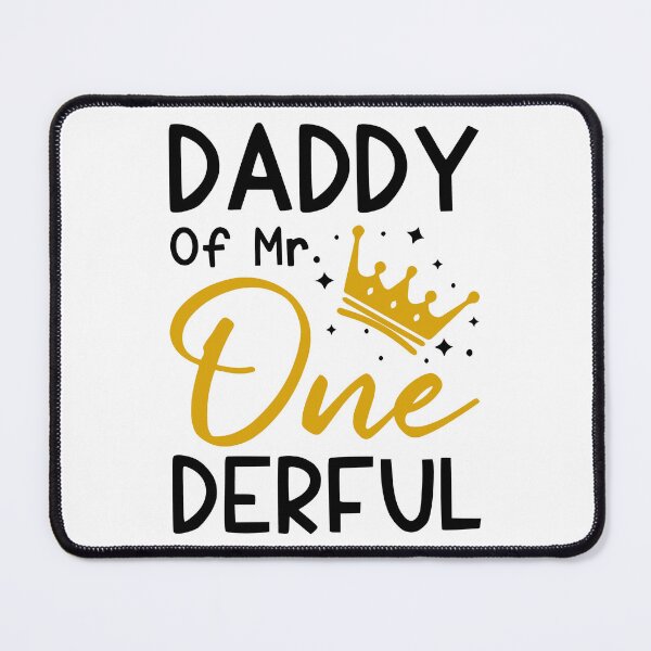 Item preview, Daddy Of Mr One-Derful Tshirt designed and sold by SunsetGloww.
