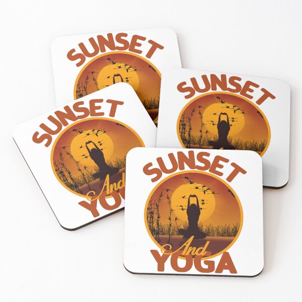 Item preview, SUNSET AND YOGA designed and sold by GAADesignz.