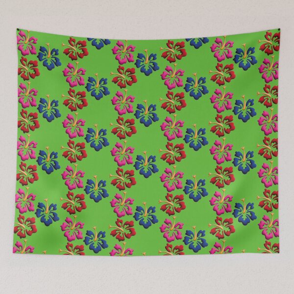Item preview, Tropical Hawaiian-style flower design designed and sold by Martapp.