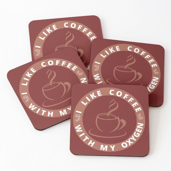 Item preview, I like coffee with my oxygen designed and sold by bob-design1.