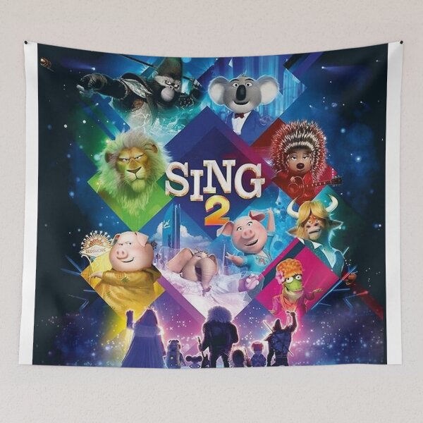 Item preview, Sing 2 The New Stage Poster designed and sold by lindaevanss.