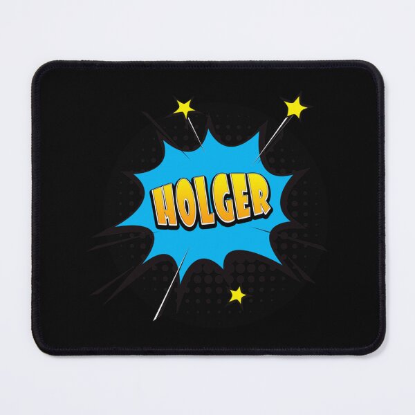 Item preview, Comic Book Speech Bubble Font First Name Holger Pullover Sweatshirt designed and sold by kimmesajgreh.
