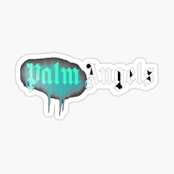 anges palmiers Sticker