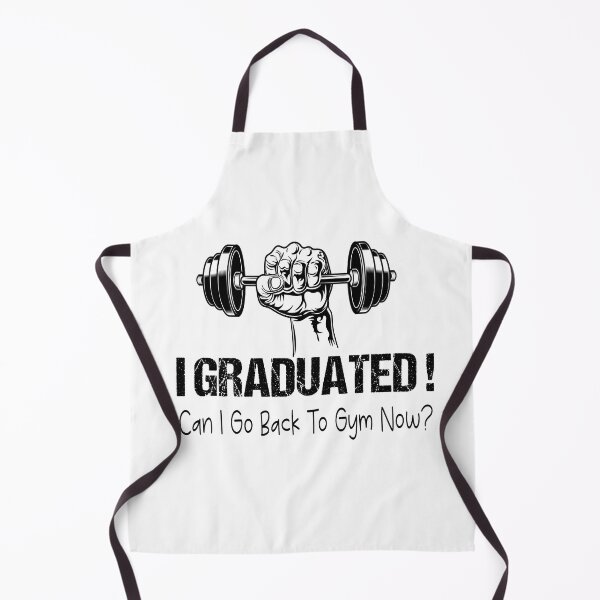 Item preview, I Graduated Can I Go Back To Gym Now designed and sold by SheIsAQueen.