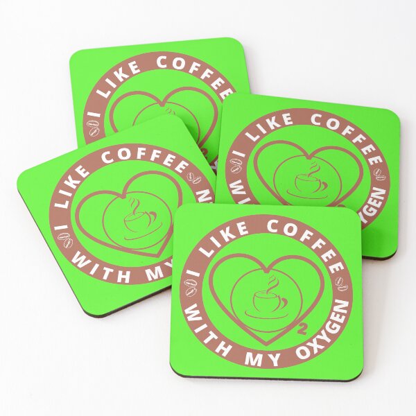 Item preview, I like coffee with my oxygen designed and sold by bob-design1.