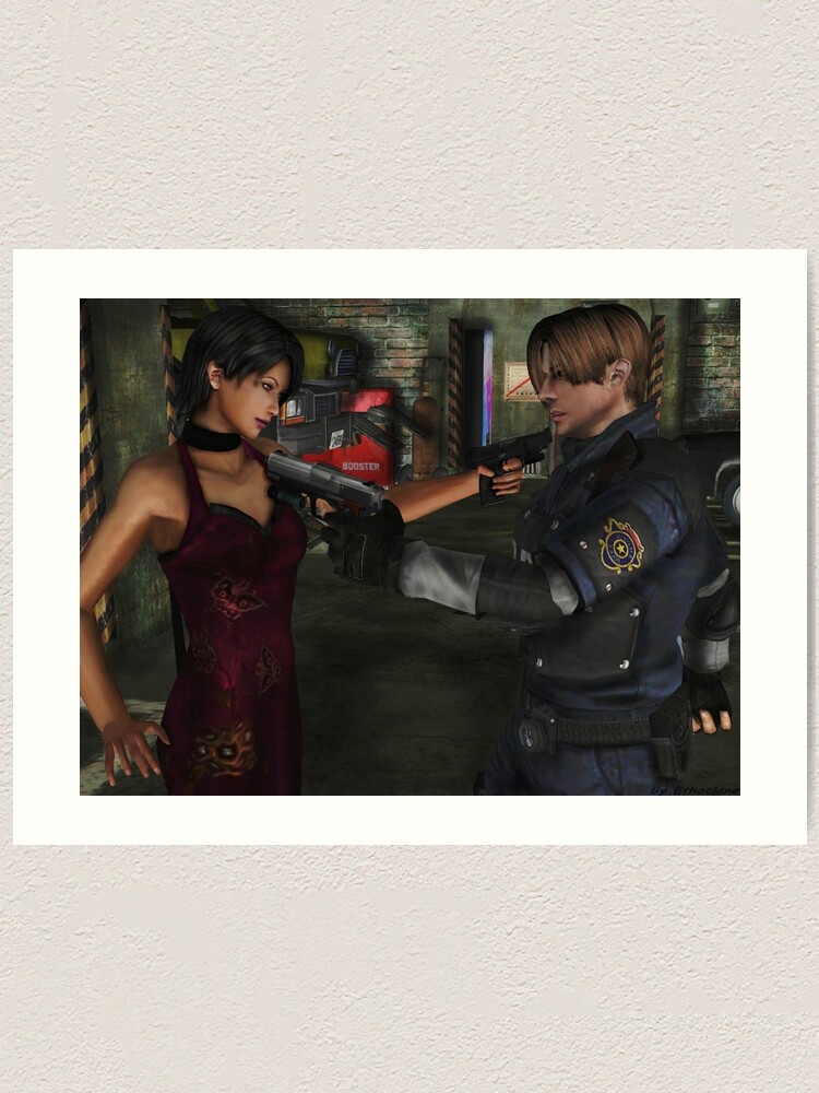 Leon and Ada Wong Resident Evil Poster for Sale by Yoonjihoo0294