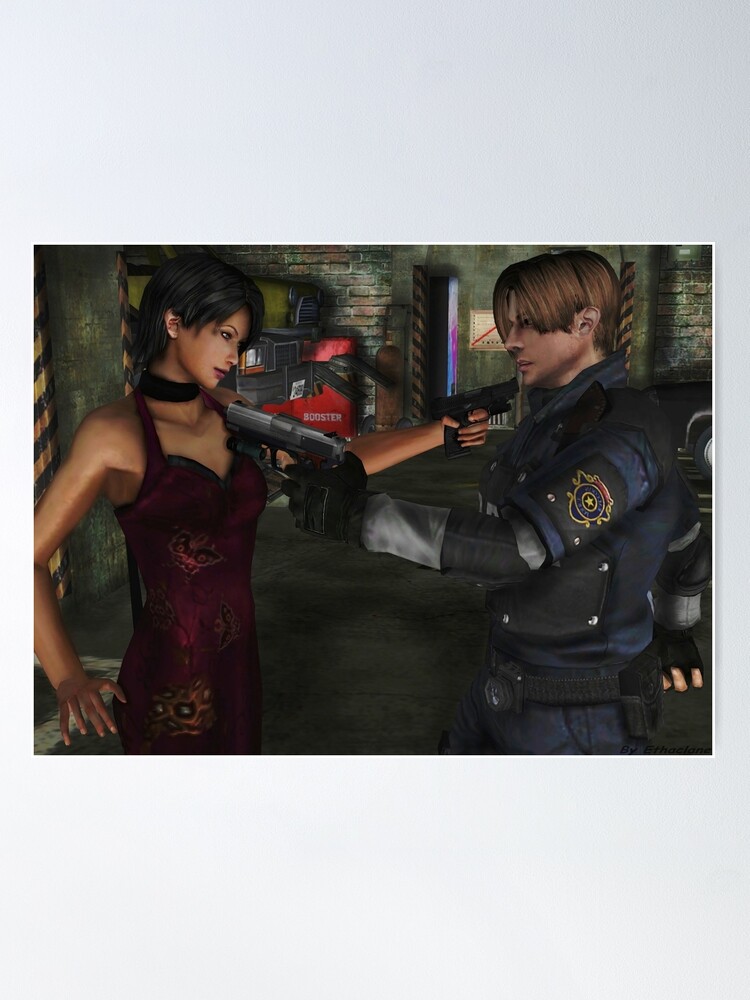 Leon and Ada Wong Resident Evil Poster for Sale by Yoonjihoo0294