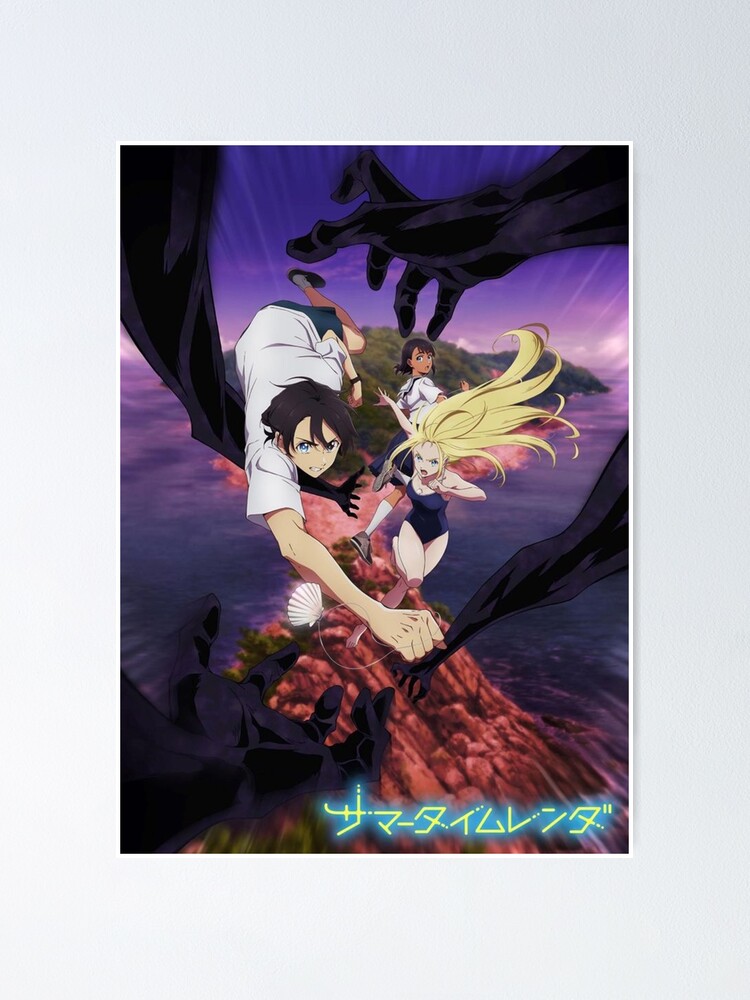 Summer Time Rendering anime poster Poster for Sale by lindaevanss