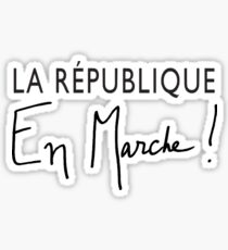 La République En Marche! (For Light Colors) Sticker