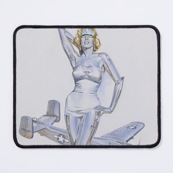 Item preview, Air plane Hajime Sorayama poster designed and sold by lindaevanss.