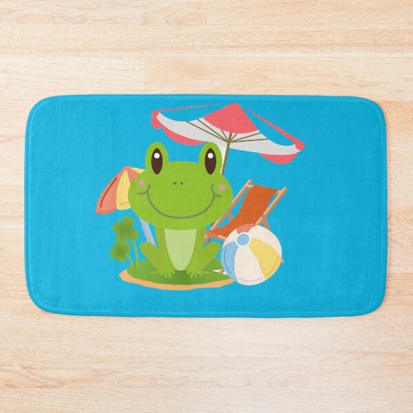 Item preview, The frog at the beach designed and sold by Soft Strength Studio.