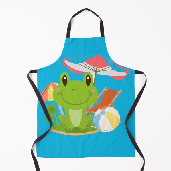 Item preview, The frog at the beach designed and sold by Soft Strength Studio.