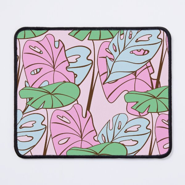 Item preview, Colorful Tropical Monstera Philodendron on Blush Pink designed and sold by GraphicsClub.