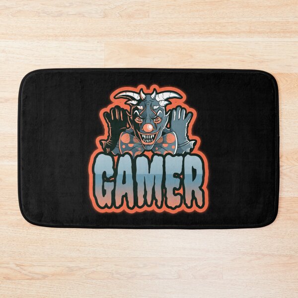 Item preview, Gamer with Scary Devilish Clown designed and sold by PRIVARSHU.