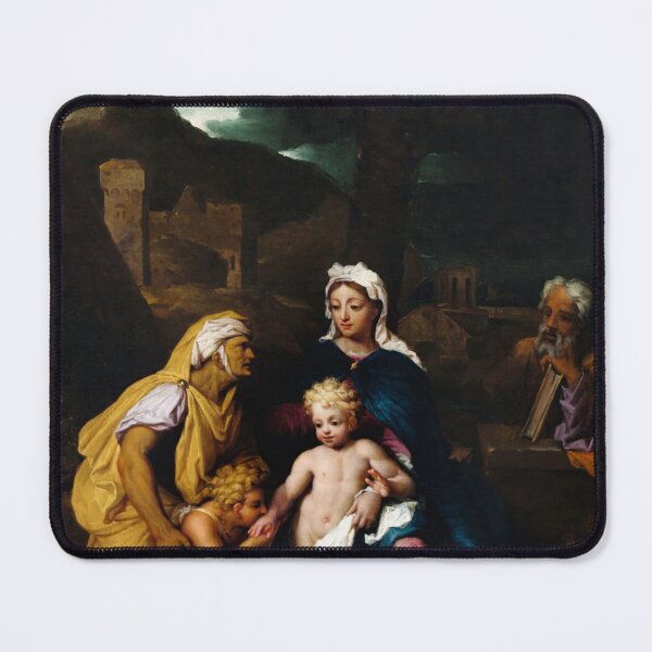 Item preview, The Holy Family With Saint Elisabeth And The Infant John The Baptist,Noël Nicolas Coypel designed and sold by TeeARTHY.