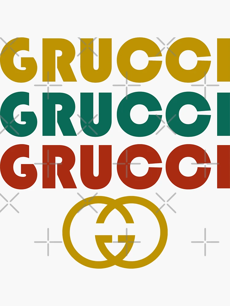 Grucci - Cartoon Sticker for Sale by playgeame