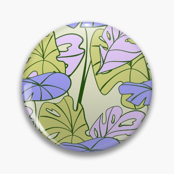 Item preview, Colorful Tropical Philodendron Monstera on Olive Green designed and sold by GraphicsClub.