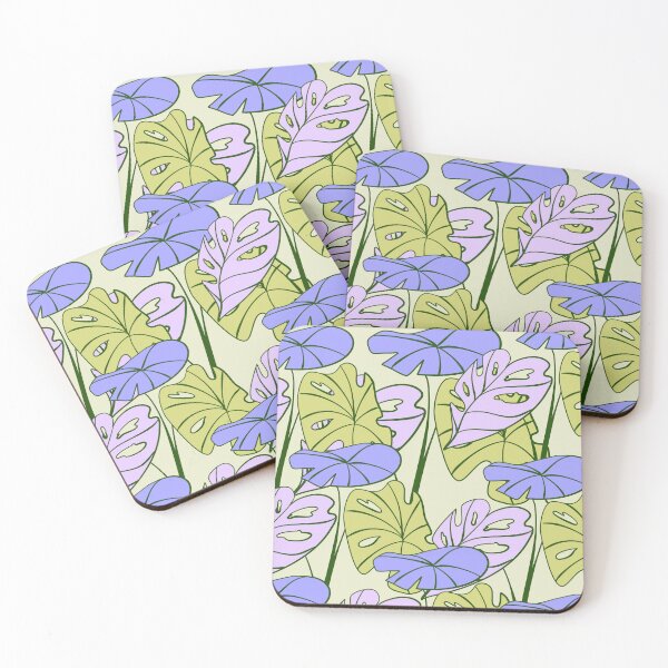 Item preview, Colorful Tropical Philodendron Monstera on Olive Green designed and sold by GraphicsClub.