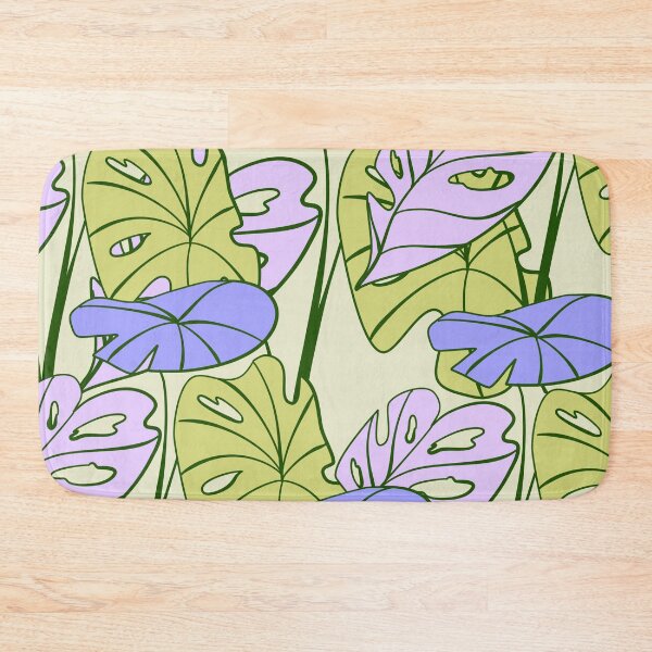 Item preview, Colorful Tropical Philodendron Monstera on Olive Green designed and sold by GraphicsClub.