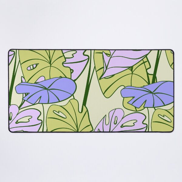 Item preview, Colorful Tropical Philodendron Monstera on Olive Green designed and sold by GraphicsClub.