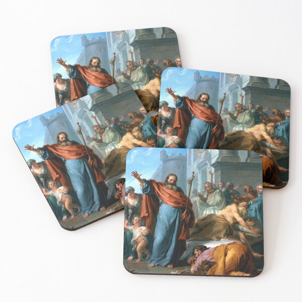 Item preview, The Miracles of Saint James the Greater by Noël Nicolas Coypel ,Miracles of Saint James  designed and sold by TeeARTHY.