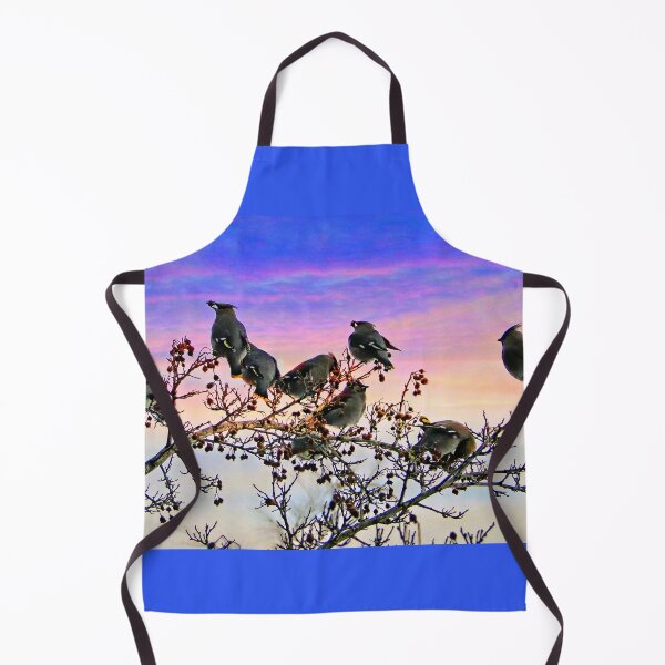 Item preview, Bohemiam Waxwings Love Berries designed and sold by alabca.