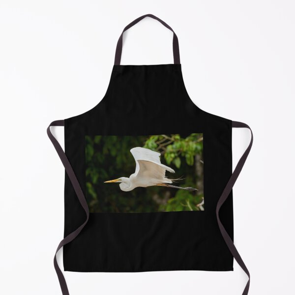 Item preview, Great Egret~ White Shore Bird In Flight designed and sold by bayberrygal.