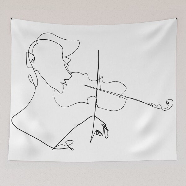 Item preview, violinist designed and sold by ParastooPakzad.