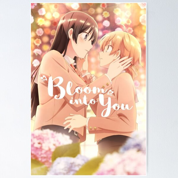  Bloom Into You - Yagate Kimi Ni Naru Anime Poster Wall Art  Poster Scroll Canvas Painting Picture Living Room Decor Home  Framed/Unframed 20x30inch(50x75cm) : Hogar y Cocina