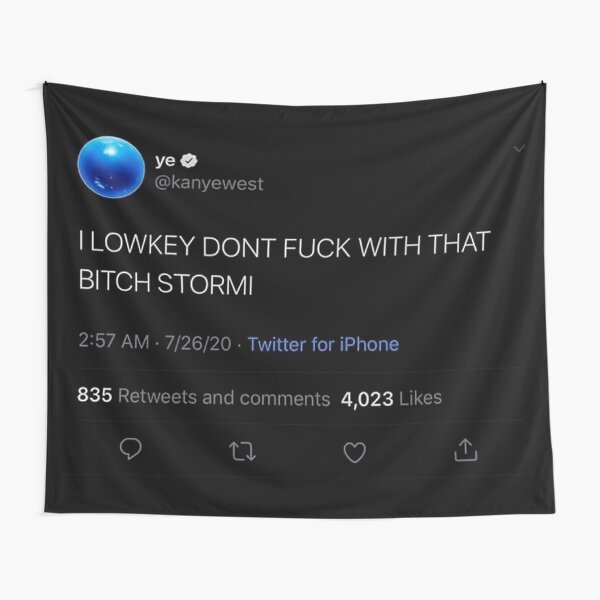 Kanye West Tweet Tapestries for Sale Redbubble