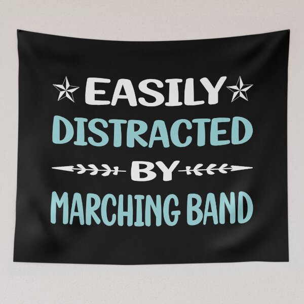 Item preview, Funny Easily Distracted Marching Band designed and sold by robinnacallanyi.