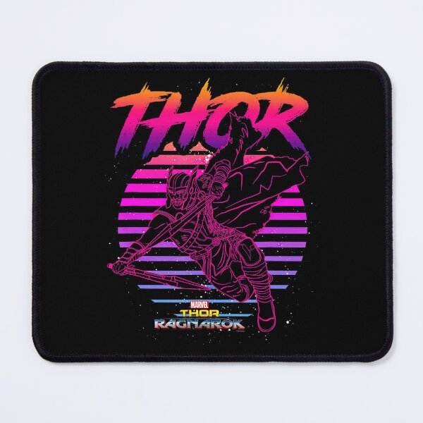 Item preview, Thor80s Retro Sunset Halftone Hero  designed and sold by sacchii.