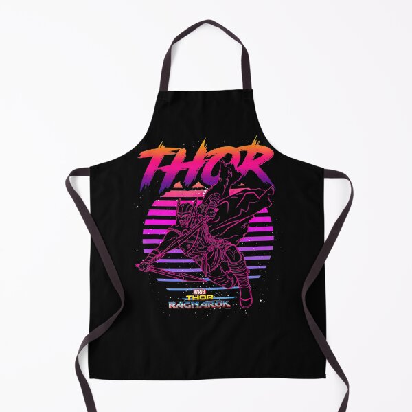 Item preview, Thor80s Retro Sunset Halftone Hero designed and sold by sacchii.