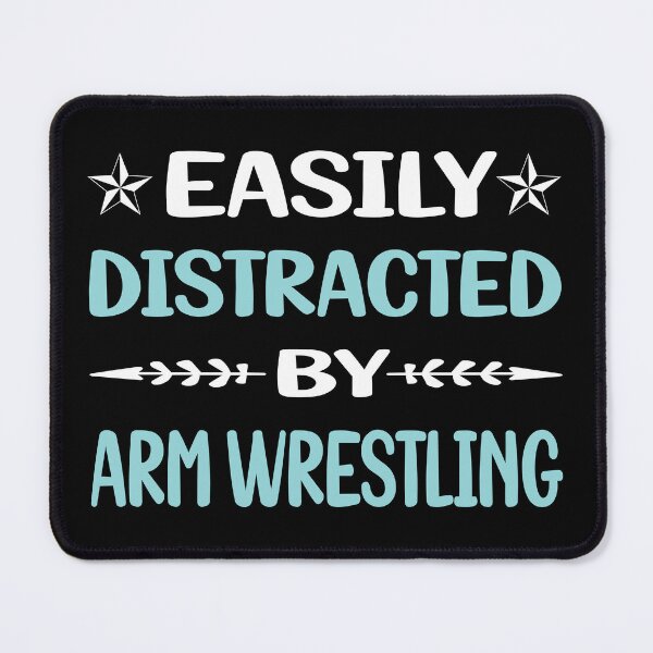 Item preview, Funny Easily Distracted Arm Wrestling Armwrestling designed and sold by robinnacallanyi.