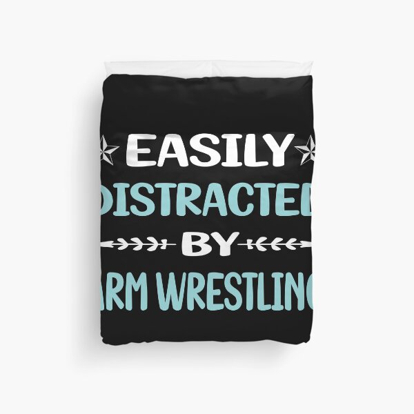 Item preview, Funny Easily Distracted Arm Wrestling Armwrestling designed and sold by robinnacallanyi.