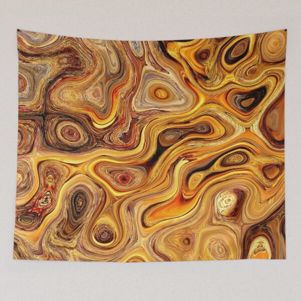 Item preview, Lava Flow abstract background designed and sold by RinaGArt.