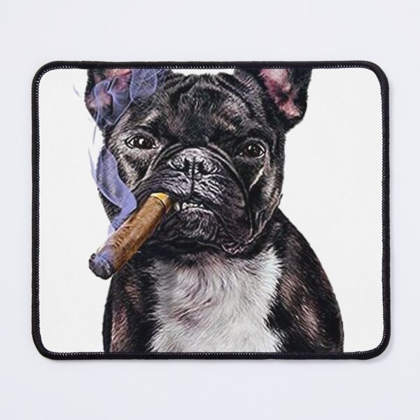 Item preview, Smoking Frenchie designed and sold by Most-Mysterious.