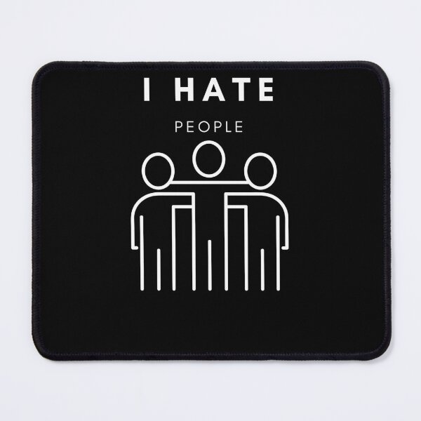 Item preview, I hate people designed and sold by HBVinyls.