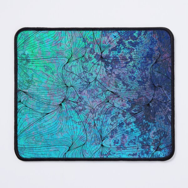 Item preview, Blue-green abstract background designed and sold by RinaGArt.