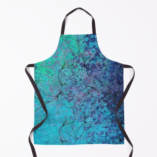 Item preview, Blue-green abstract background designed and sold by RinaGArt.