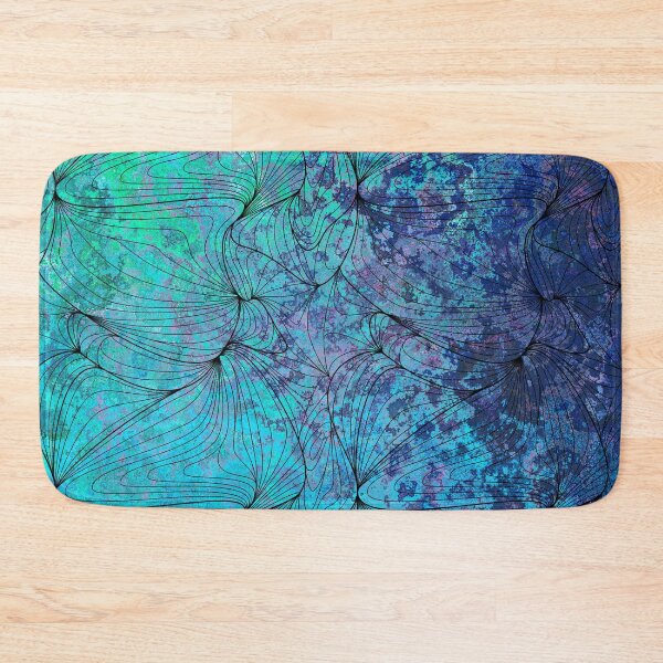 Item preview, Blue-green abstract background designed and sold by RinaGArt.