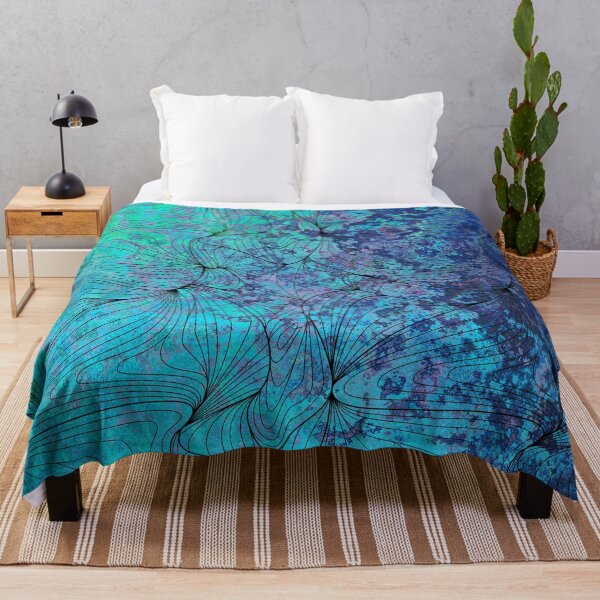 Vista previa del artículo con la obra «Fondo abstracto azul-verde», diseñado y vendido por RinaGArt.